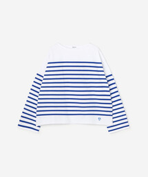 ORCIVAL | ラッセル ボートネック ワイドセーラーTシャツ WOMEN