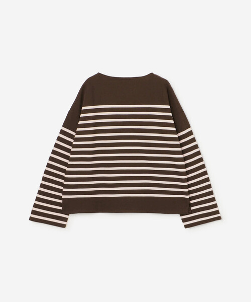 ORCIVAL（オーシバル）の「ORCIVAL | ラッセル ボートネック ワイドセーラーTシャツ WOMEN（Tシャツ/カットソー・レディース・ブラック系その他/ブルー系その他/ベージュ系その他/ブラウン系その他・1）」の19枚目の写真