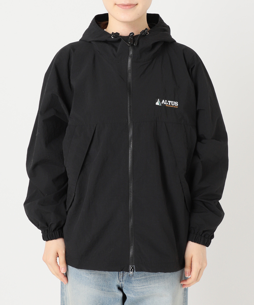 FRAMeWORK（フレームワーク）の「≪WEB先行 / 追加≫ALTUS/アルタス 別注W ZIP マウンテンパーカー（マウンテンパーカー・レディース・ベージュ系その他/スミクロ/ブラック/ウッド・FREE）」の8枚目の写真