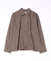 ATELANE /コーデュロイ総柄シャツ/セットアップ対応