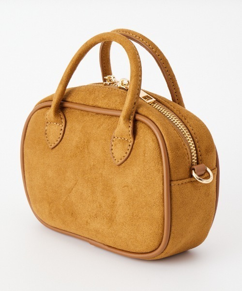 VELETTO（ベレット）の「[VELETTO/ベレット] フェイクスエード ミニショルダーバッグ（ショルダーバッグ・レディース・キャメル/ダークブラウン/ブラウン・F）」の13枚目の写真
