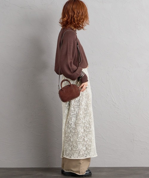 VELETTO（ベレット）の「[VELETTO/ベレット] フェイクスエード ミニショルダーバッグ（ショルダーバッグ・レディース・キャメル/ダークブラウン/ブラウン・F）」の20枚目の写真
