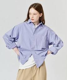 WASHED BASIC L/S SHIRT / ウォッシュドベーシックLSシャツ