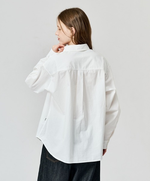 WETTEMPT(ウィテンプト)の「WASHED BASIC L/S SHIRT / ウォッシュドベーシックLSシャツ(シャツ/ブラウス・メンズ・ブルー/オフホワイト・LARGE/MEDIUM/SMALL)」の21枚目の写真