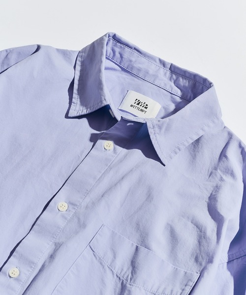 WETTEMPT(ウィテンプト)の「WASHED BASIC L/S SHIRT / ウォッシュドベーシックLSシャツ(シャツ/ブラウス・メンズ・ブルー/オフホワイト・LARGE/MEDIUM/SMALL)」の16枚目の写真