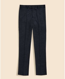 BROOKS BROTHERS | ウール/ポリエステル モクロディ ニット プレーンフロント トラウザーズ Classic(スラックス)