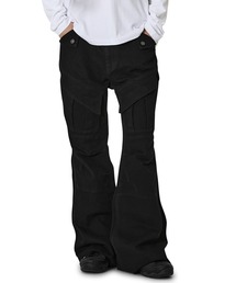『Openyard/オープンヤード』CONTOUR FLARE CARGO PANTS/コントゥアーフレアカーゴパンツ