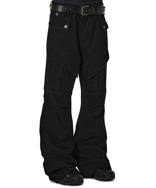 Openyard/オープンヤード』CONTOUR FLARE CARGO PANTS/コントゥアー