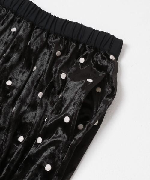 ITEMS URBANRESEARCH（アイテムズ アーバンリサーチ）の「ベロアドットパンツ（その他パンツ・レディース・ブラウン/ブラック・FREE）」の12枚目の写真