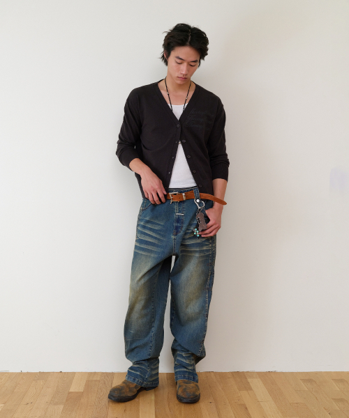 THEVINYLHOUSE(ザバイニルハウス)の「BASIC V NECK CARDIGAN(W) BLACK(カーディガン/ボレロ・レディース・その他・FREE)」の10枚目の写真
