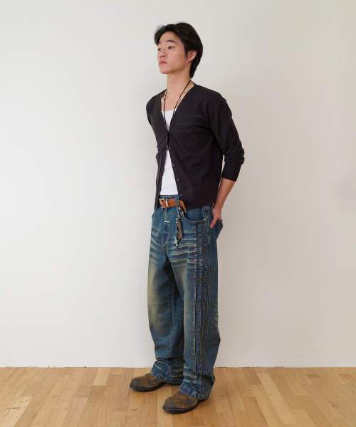 THEVINYLHOUSE(ザバイニルハウス)の「BASIC V NECK CARDIGAN(W) BLACK(カーディガン/ボレロ・レディース・その他・FREE)」の11枚目の写真