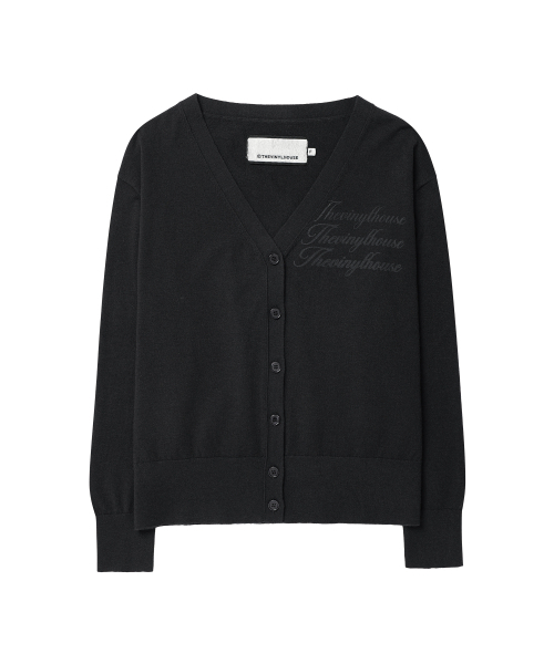 THEVINYLHOUSE(ザバイニルハウス)の「BASIC V NECK CARDIGAN(W) BLACK(カーディガン/ボレロ・レディース・その他・FREE)」の14枚目の写真