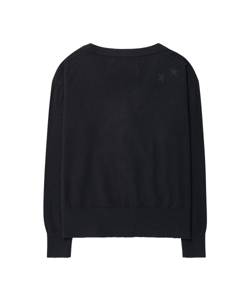 THEVINYLHOUSE(ザバイニルハウス)の「BASIC V NECK CARDIGAN(W) BLACK(カーディガン/ボレロ・レディース・その他・FREE)」の15枚目の写真
