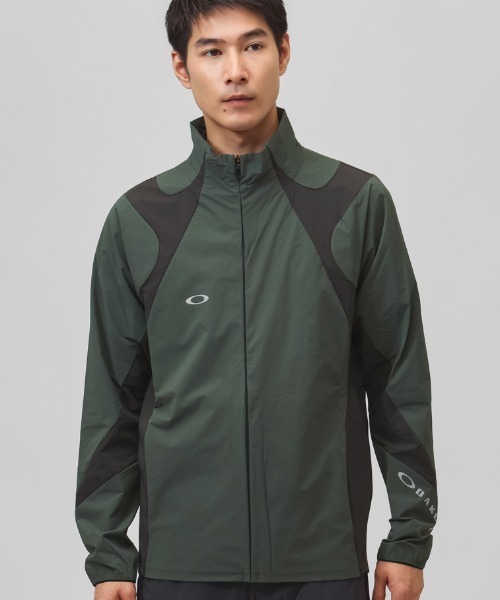 OAKLEY（オークリー）の「オークリー OAKLEY O-BLADES JACKET 1.0（ナイロンジャケット・メンズ・ホワイト/ダークグリーン・LL/3L/M/L）」の2枚目の写真