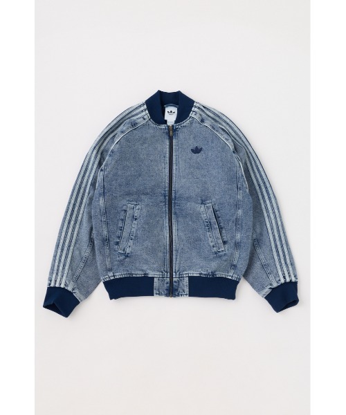 adidas Originals(アディダスオリジナルス)の「SST トラックトップ(ブルゾン・レディース・ブルー・SMALL)」の1枚目の写真