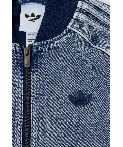 adidas Originals(アディダスオリジナルス)の「SST トラックトップ(ブルゾン・レディース・ブルー・SMALL)」の3枚目の写真