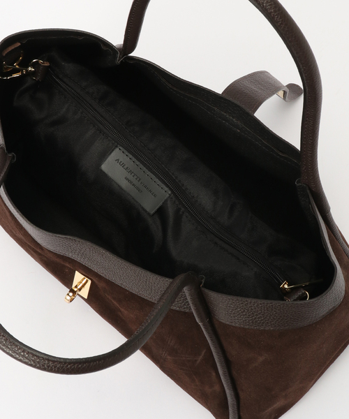 AULENTTI(オウレンティ)の「AULENTTI/オウレンティ COMBI BIG TOTE(ショルダーバッグ・レディース・ブラウン・FREE)」の5枚目の写真