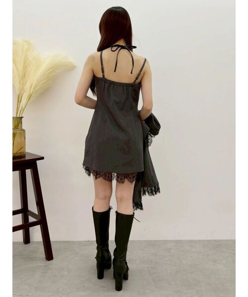 EVRIS(エヴリス)の「レースコンビミニワンピース【セットアップ着用可能】(ワンピース・レディース・ブラウン/グレー・FREE)」の17枚目の写真