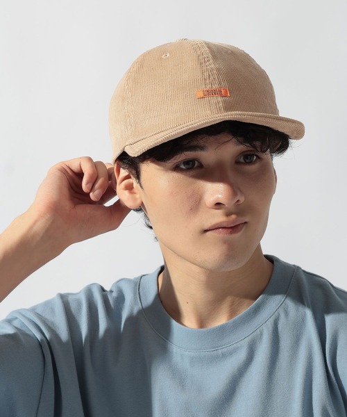 UNIVERSAL OVERALL（ユニバーサルオーバーオール）の「【UNIVERSAL OVERALL】別注 CORDUROY SHORT BRIM CAP（キャップ・メンズ・ブラック/ベージュ/カーキ/モカ・FREE）」の7枚目の写真