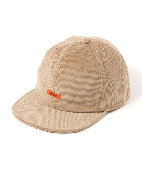 UNIVERSAL OVERALL（ユニバーサルオーバーオール）の「【UNIVERSAL OVERALL】別注 CORDUROY SHORT BRIM CAP（キャップ・メンズ・ブラック/ベージュ/カーキ/モカ・FREE）」の10枚目の写真
