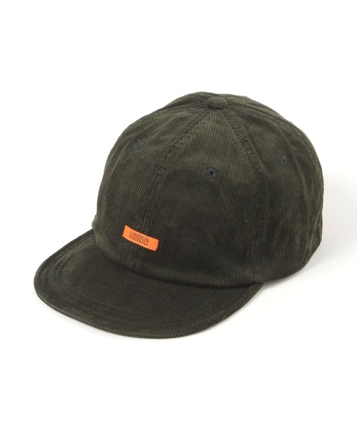 UNIVERSAL OVERALL（ユニバーサルオーバーオール）の「【UNIVERSAL OVERALL】別注 CORDUROY SHORT BRIM CAP（キャップ・メンズ・ブラック/ベージュ/カーキ/モカ・FREE）」の12枚目の写真