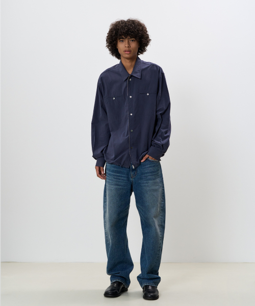 NOUN(ノウン)の「マルチシャツ(ネイビー)(シャツ/ブラウス・メンズ・ネイビー・MEDIUM/LARGE)」の3枚目の写真