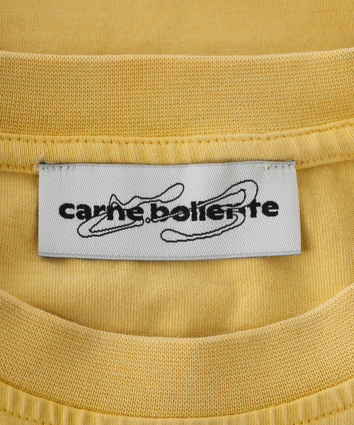 Carne Bollente(カルネボレンテ)の「【Carne Bollente/カルネボレンテ】 DIVA(Tシャツ/カットソー・レディース・イエロー・SMALL)」の4枚目の写真
