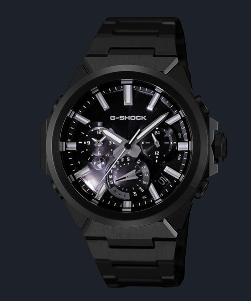 G-SHOCK(ジーショック)の「G-STEEL(Gスチール) / Bluetooth搭載電波ソーラー / GST-W1000D-1AJF(アナログ腕時計・メンズ・ブラック×シルバー・FREE)」の4枚目の写真