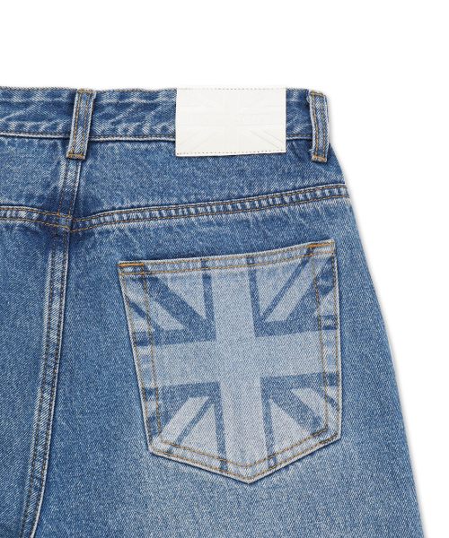 MICHIKO LONDON(ミチコ ロンドン)の「リラックスワイドデニム ミッドブルー(デニムパンツ・レディース・その他・SMALL/MEDIUM/LARGE)」の5枚目の写真