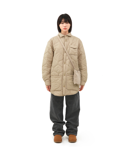 SAFARISPOT(サファリスポット)の「S.T.C. コーデュロイ クロスミニバッグ (ベージュ)(メッセンジャーバッグ・レディース・ベージュ・FREE)」の3枚目の写真