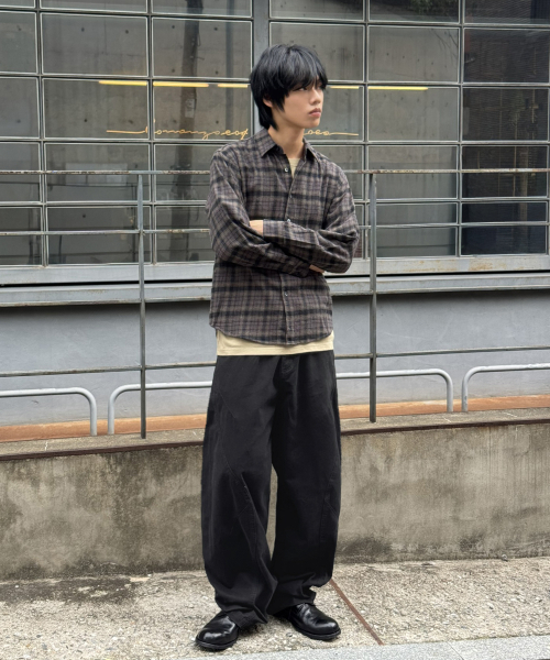 SIGNATURE（シグネチャ）の「ダイイングダーツカーブドチノパンツ[ブラック]（その他パンツ・レディース・その他・LARGE/MEDIUM/SMALL）」の3枚目の写真