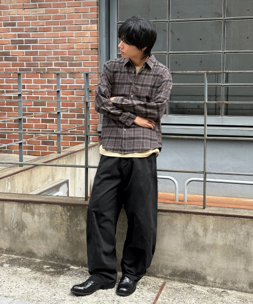 SIGNATURE（シグネチャ）の「ダイイングダーツカーブドチノパンツ[ブラック]（その他パンツ・レディース・その他・LARGE/MEDIUM/SMALL）」の6枚目の写真