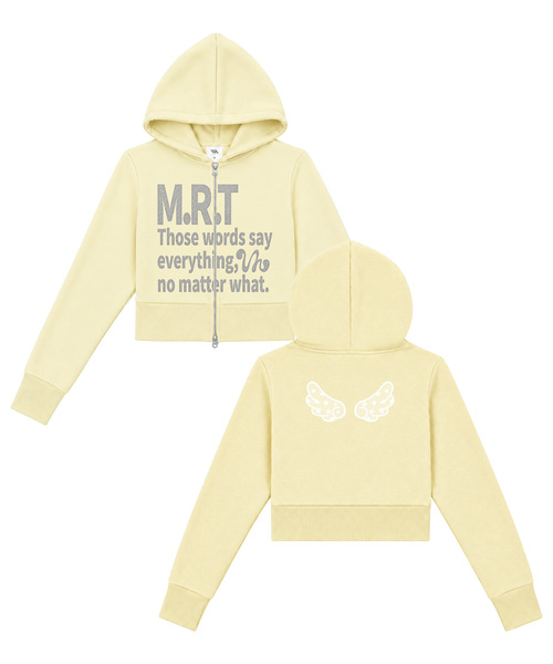 VENHIT(ベンヒット)の「MRT ビビッド スリムフィット ジップアップパーカー(パーカー・レディース・チャコールグレー/ネイビー/イエロー/ミント・FREE)」の4枚目の写真