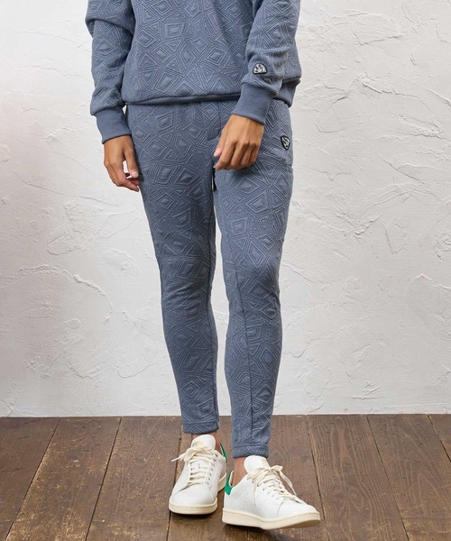 No Rain No Rainbow(ノーレインノーレインボー)の「mp15413- embossed jacquard knit pants ジャカードニットパンツ(NR26W-05)(その他パンツ・メンズ・ブルー/ブラック/グレー・S/M/L/XL)」の10枚目の写真