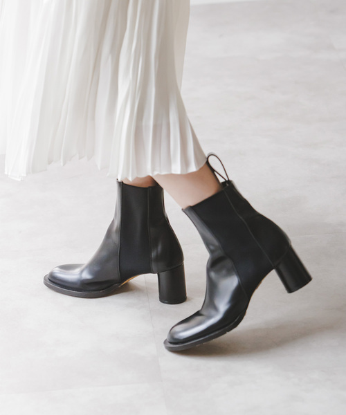nil admirari（ニルアドミラリ）の「【nil admirari】Back Zip Boots