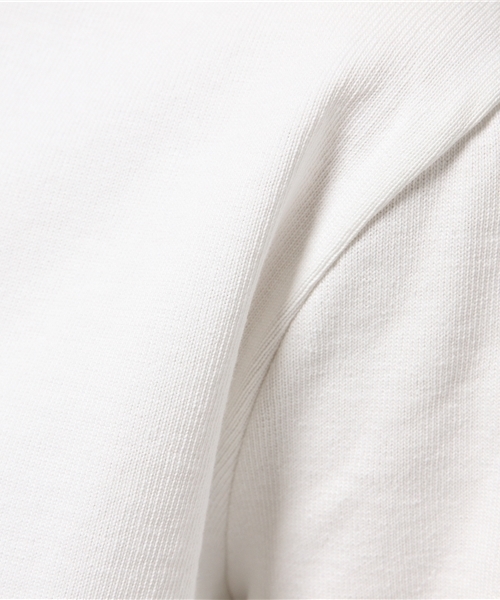 liflattie ships(リフラティ シップス)の「Le minor(ル ミノア):ソリッド トップス(Tシャツ/カットソー・レディース・ブラック/オフホワイト・ONE SIZE)」の7枚目の写真