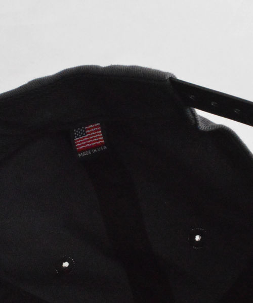 SURF/BRAND（サーフブランド）の「SURF/BRAND/サーフブランド HI CAP ロゴ 刺繍 スナップバック キャップ 帽子（キャップ・メンズ・ブラック・FREE）」の11枚目の写真