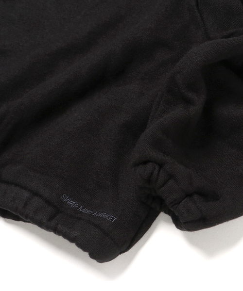 SWAP MEET MARKET（スワップミートマーケット）の「ハイネック長袖プルオーバー（スウェット・キッズ・グリーン/ブラック・110/130/120/140/100）」の5枚目の写真