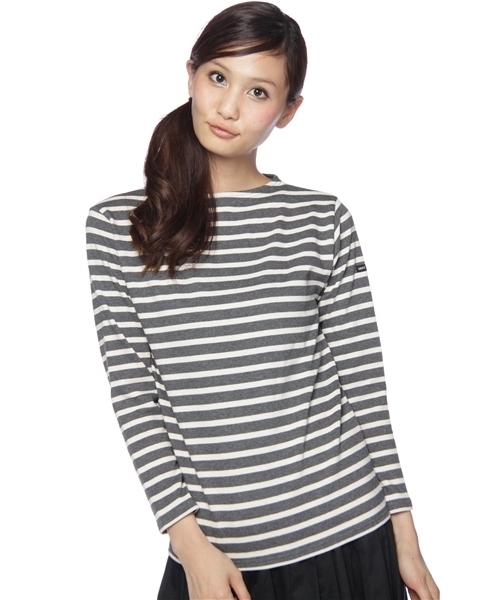 Ray BEAMS(レイビームス)の「【WEB展開不可】SAINT JAMES / ウエッソンT(Tシャツ/カットソー・レディース・チャコールグレー/レッド系その他/レッド/グリーン/ブルー/ネイビー/ブラック系その他/その他2/ブラック・0/ONE SIZE)」の9枚目の写真