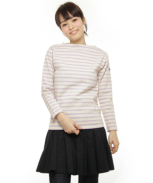 Ray BEAMS(レイビームス)の「【WEB展開不可】SAINT JAMES / ウエッソンT(Tシャツ/カットソー・レディース・チャコールグレー/レッド系その他/レッド/グリーン/ブルー/ネイビー/ブラック系その他/その他2/ブラック・0/ONE SIZE)」の3枚目の写真