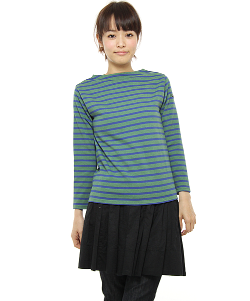 Ray BEAMS(レイビームス)の「【WEB展開不可】SAINT JAMES / ウエッソンT(Tシャツ/カットソー・レディース・チャコールグレー/レッド系その他/レッド/グリーン/ブルー/ネイビー/ブラック系その他/その他2/ブラック・0/ONE SIZE)」の5枚目の写真