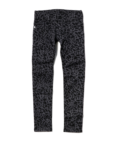 ZIDDY（ジディ）の「ZIDDY/ストレッチツイルヒョウ柄スキニーパンツ（その他パンツ・キッズ・グレー/オフホワイト・130/160/150/140）」の10枚目の写真
