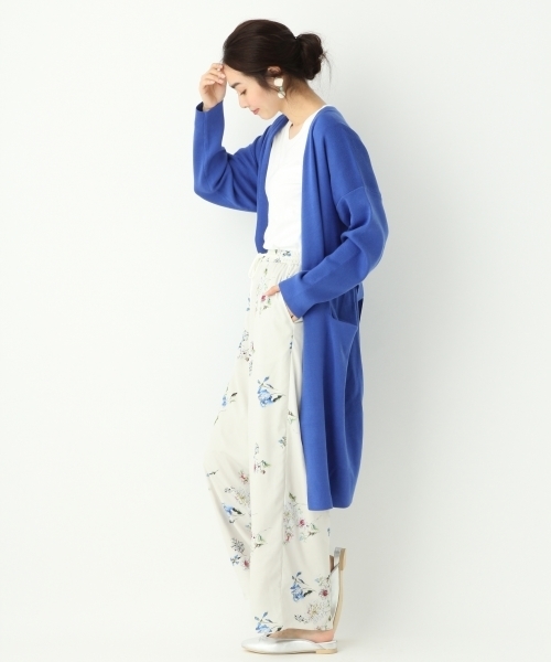 A part by（アパートバイ）の「14GCoソウバリロングカーディガン 744589 （カーディガン/ボレロ・レディース・グレー/ブルー/ホワイト/キャメル・FREE）」の17枚目の写真