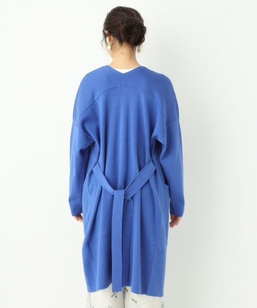 A part by（アパートバイ）の「14GCoソウバリロングカーディガン 744589 （カーディガン/ボレロ・レディース・グレー/ブルー/ホワイト/キャメル・FREE）」の8枚目の写真