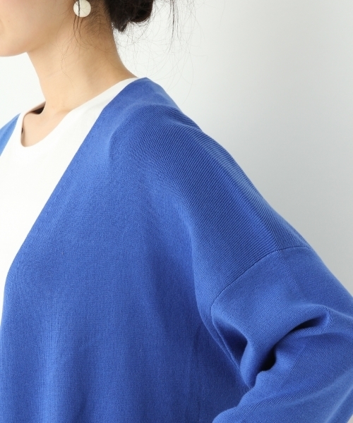 A part by（アパートバイ）の「14GCoソウバリロングカーディガン 744589 （カーディガン/ボレロ・レディース・グレー/ブルー/ホワイト/キャメル・FREE）」の10枚目の写真