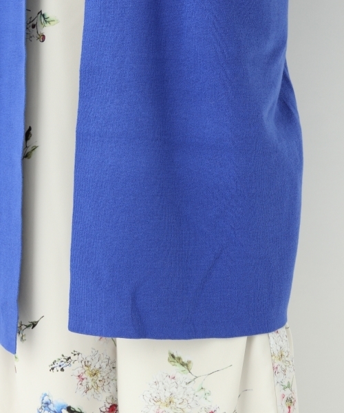 A part by（アパートバイ）の「14GCoソウバリロングカーディガン 744589 （カーディガン/ボレロ・レディース・グレー/ブルー/ホワイト/キャメル・FREE）」の5枚目の写真