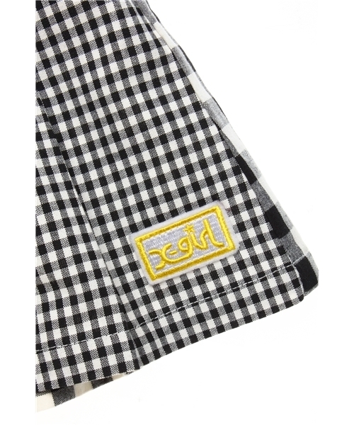 X-girl Stages(エックスガールステージス)の「GINGHAM CULOTTES (12M~3T)(その他パンツ・キッズ・ブラック/レッド・12M/2T/3T)」の5枚目の写真