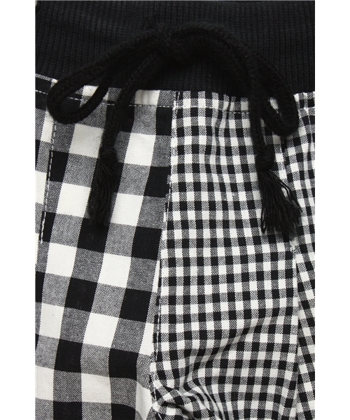 X-girl Stages(エックスガールステージス)の「GINGHAM CULOTTES (12M~3T)(その他パンツ・キッズ・ブラック/レッド・12M/2T/3T)」の6枚目の写真