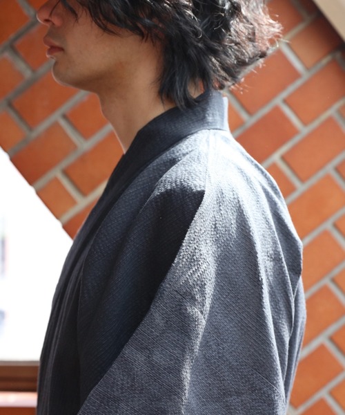 【セール】しじら浴衣 3点セット ゆかた 帯 下駄 コットン（浴衣）｜８(eight)（エイト）