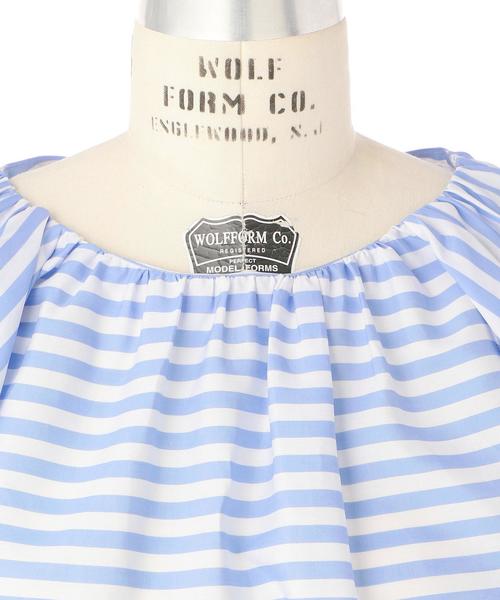 ドゥロワー ショートスリーブブラウス DRAWER ドゥロワー 24SS SUMMER シルク フリンジショート